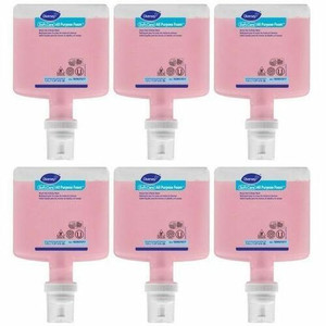 Diversey IntelliCare Refill Foam Body Wash - Lemon Tea Splash, Citrus Scent - 1.37 quart - Kill Germs, Dirt Remover - Hand, Body, Washroom - Pink Product Image 