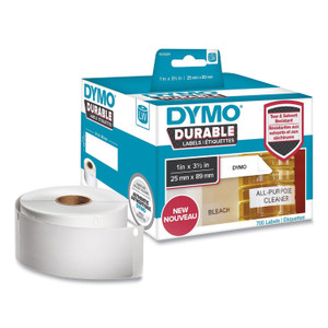 DYMO LW Durable Multi-Purpose Labels, 1" x 3.5", White, 700 Labels/Roll (DYM1933081EA) View Product Image