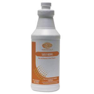 Theochem Laboratories Safe-T-Bowl Liquid Toilet Bowl Cleaner, 32 oz Bottle, 12/Carton (TOL975) View Product Image