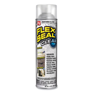 Flex Seal Liquid Rubber Sealant Coating Spray, 14 oz Spray, Clear (FSGFSCL20) View Product Image