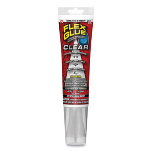 Flex Seal Flex Glue, 4 oz, Dries Clear (FSGGFSCLRR04) View Product Image