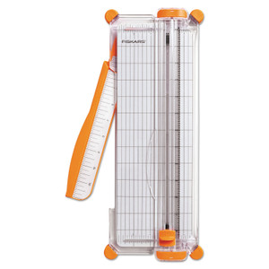 Fiskars Personal Paper Trimmer, 7 Sheets, 12" Cut Length, Plastic Base, 5.5 x 14 (FSK1544501012) View Product Image