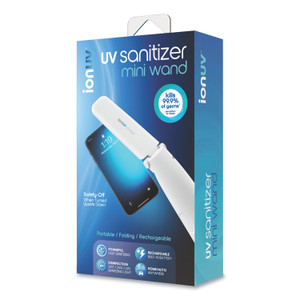 Tzumi ionUV Mini Sanitizer Wand, White View Product Image