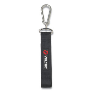 VELCRO Brand EASY HANG Strap, Large, Black/Silver View Product Image