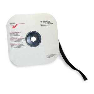 VELCRO Brand Sticky Back Hook Fastener, Velcro 0.75" x 900", Black View Product Image