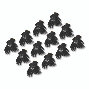 G-Tek GP Polyurethane-Coated Nylon Gloves, X-Large, Black, 12 Pairs View Product Image