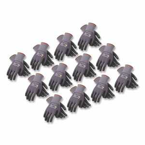 MaxiFlex Endurance Seamless Knit Nylon Gloves, Medium, Gray/Black, 12 Pairs View Product Image