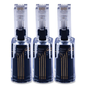 Power Gear Handset Detangler, Black, 3/Pack View Product Image