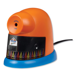 Elmer's CrayonPro Electric Sharpener, School Version, AC-Powered, 5.63 x 8.75 x 7.13, Orange/Blue (EPI1680) View Product Image