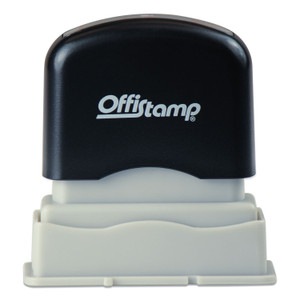 Offistamp Pre-Inked Message Stamp, FILE, 1.63" x 0.38", Red Ink (MKG034513) View Product Image