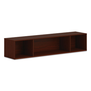HON Mod Wall Storage, 66w x 14d x 39.75h, Traditional Mahogany View Product Image