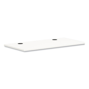 HON Mod Worksurface, Rectangular, 48w x 24d, Simply White (HONPLRW4824LP1) View Product Image