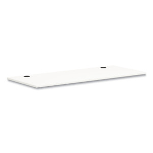 HON Mod Worksurface, Rectangular, 72w x 30d, Simply White (HONPLRW7230LP1) View Product Image