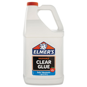 Elmer's Clear Glue, 1 gal, Dries Clear (EPI2022931) View Product Image