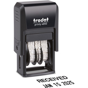 Trodat Micro Message Date Stamp View Product Image