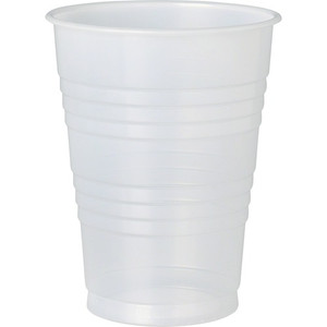 Solo Cup Company Cold Cups, Plastic, 12oz., 1000/CT, Translucent (SCCY12T) View Product Image