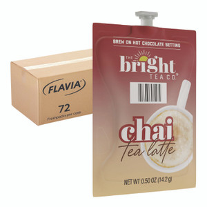 FLAVIA The Bright Tea Co. Chai Tea Latte Freshpack, 72/Carton View Product Image