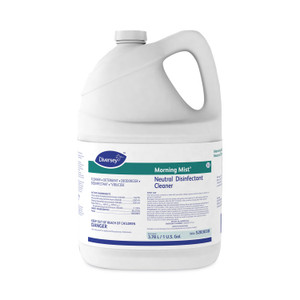 Diversey Morning Mist Neutral Disinfectant Cleaner, Fresh Scent, 1 gal Bottle (DVO5283038) View Product Image