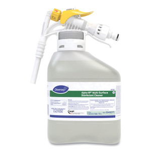 Diversey Alpha-HP Concentrated Multi-Surface Cleaner, Citrus Scent, 5,000 mL RTD Spray Bottle (DVO5549271) View Product Image