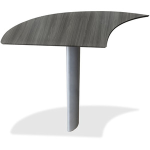 Mayline Medina - Curved Desk Extension (MLNMNEXTLLGS) View Product Image