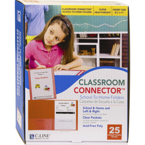 C-Line Classroom Connector Letter Report Cover (CLI32002) View Product Image