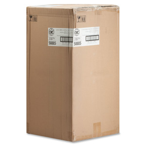 Genuine Joe Push Open Round Top Receptacle (GJO58885) View Product Image