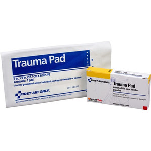 First Aid Only, Inc Trauma Pad Refill, 5"x9", White (FAOAN205) View Product Image
