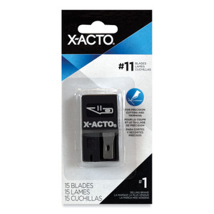 X-ACTO No. 11 Nonrefillable Blade Dispenser, 15/Pack (EPIX411) View Product Image