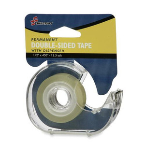 SKILCRAFT Double Sided Tape with Refillable Dispenser (NSN5659540) View Product Image