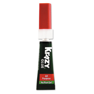 Krazy Glue All Purpose Instant Gel, 0.07 oz, Dries Clear (EPIKG86648R) View Product Image
