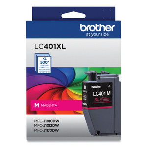 Lc401xlms High-Yield Ink, 500 Page-Yield, Magenta (BRTLC401XLMS) View Product Image