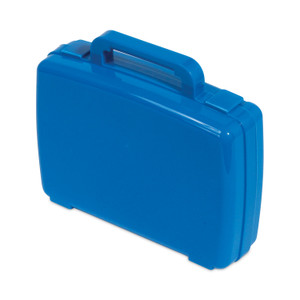 deflecto Little Artist Antimicrobial Storage Case, Blue View Product Image