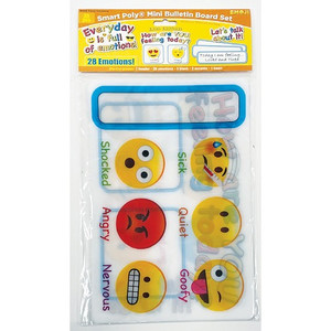 Ashley Productions, Inc. Bulletin Board Set,Mini,Emoji Emotions,35 Pieces,AST (ASH96006) View Product Image