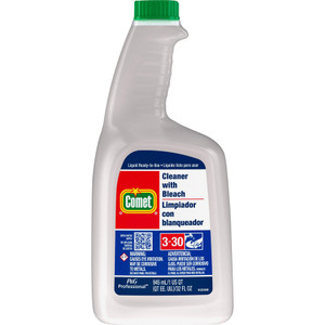 Procter & Gamble Commercial Comet Cleaner,With Bleach,Eliminates Mold/Mildew,32 oz,Red (PGC02287) View Product Image