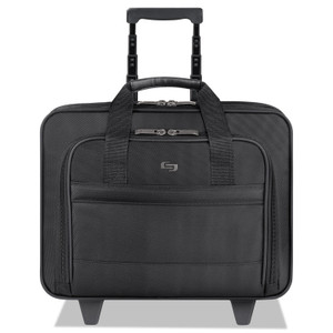 Solo Classic Rolling Case, Fits Devices Up to 15.6", Ballistic Polyester, 15.94 x 5.9 x 12, Black (USLB1004) View Product Image