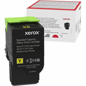 Xerox Original Standard Yield Laser Toner Cartridge - Single Pack - Yellow - 1 / Pack Product Image 