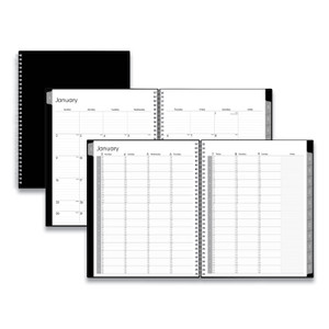 Blue Sky Enterprise Weekly Appointment Planner, Enterprise Formatting, 11 x 8.5, Black Cover, 12-Month (Jan to Dec): 2024 View Product Image