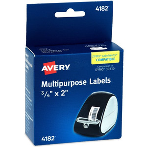 Avery&Reg; Direct Thermal Roll Labels (AVE04182) View Product Image