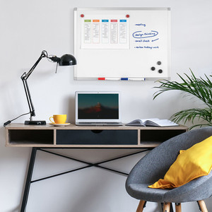 Bi-silque Ayda Steel Dry Erase Board (BVCMA05759214) View Product Image