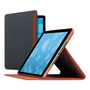 Solo Austin iPad Air Case, Polyester, Gray/Orange (USLIPD212610) View Product Image