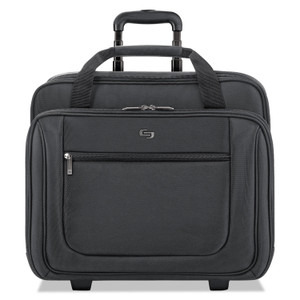 Solo Classic Rolling Case, Fits Devices Up to 17.3", Polyester, 17.5 x 9 x 14, Black View Product Image