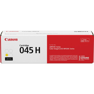 Canon 045 Original Toner Cartridge - Yellow (CNMCRTDG045HY) View Product Image