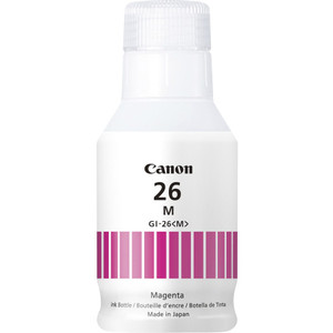 Canon GI-26 Pigment Color Ink Bottle - Inkjet - (CNMGI26M) View Product Image