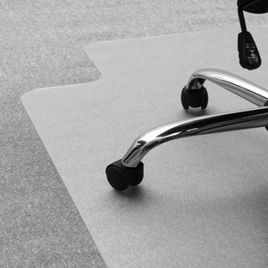 Cleartex Ultimat Low/Medium Pile Carpet Chairmat w/Lip (FLR1113423LR) View Product Image