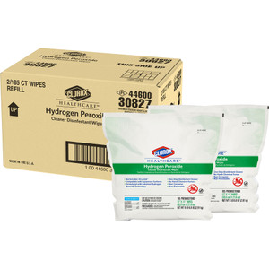 Clorox Healthcare Hydrogen Peroxide Cleaner Disinfectant Wipes (CLO30827CT) View Product Image