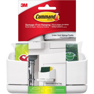 Command Under Sink Sponge Caddy (MMM17609HWESCT) View Product Image