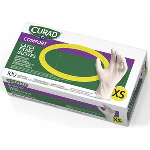 Curad Powder Free Latex Exam Gloves (MIICUR8103) View Product Image