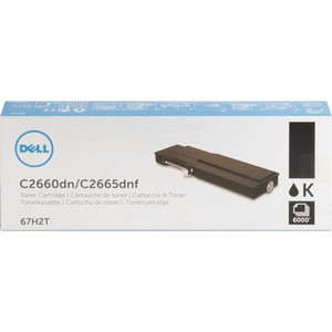 Dell 67H2T Extra High-Yield Toner, 6,000 Page-Yield, Black (DLL67H2T) View Product Image