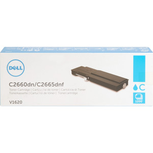 Dell V1620 Toner, 1,200 Page-Yield, Cyan (DLLV1620) View Product Image