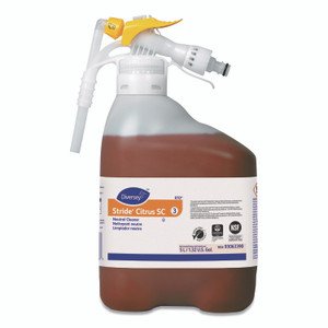 Diversey Stride Neutral Cleaner, Citrus, 1.32 gal Bottle View Product Image